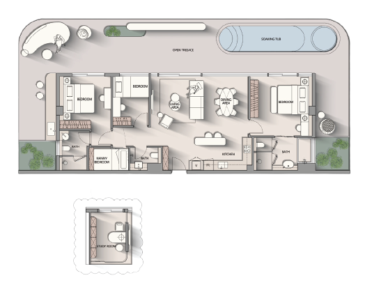 Yigo Luxe 2 Beds | Suite Apartment